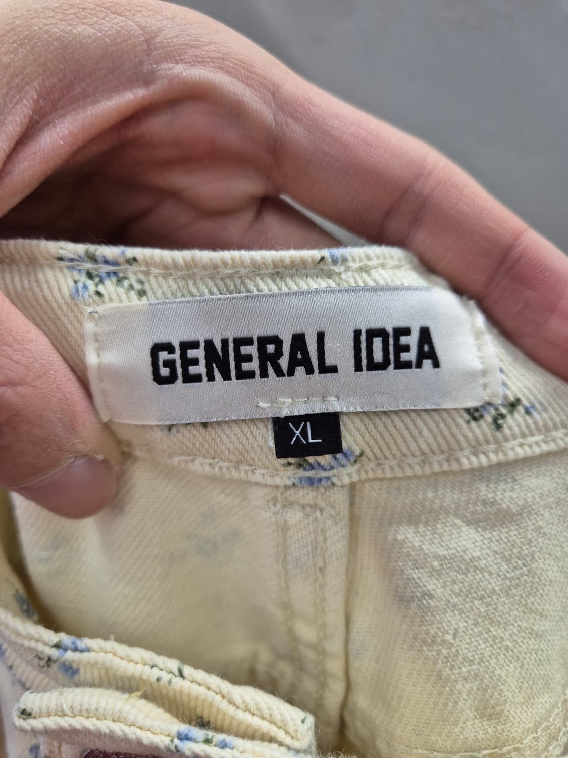 GENERAL IDEA 플라워 패턴 팬츠 XL 상품이미지5