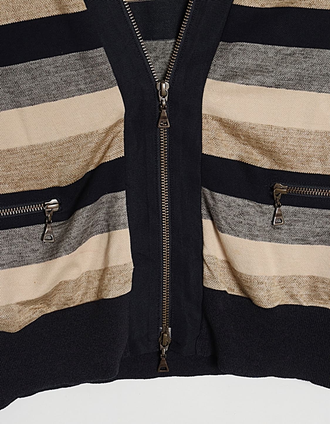 SVINSVING Border Pullzip Cardigan 상품이미지5