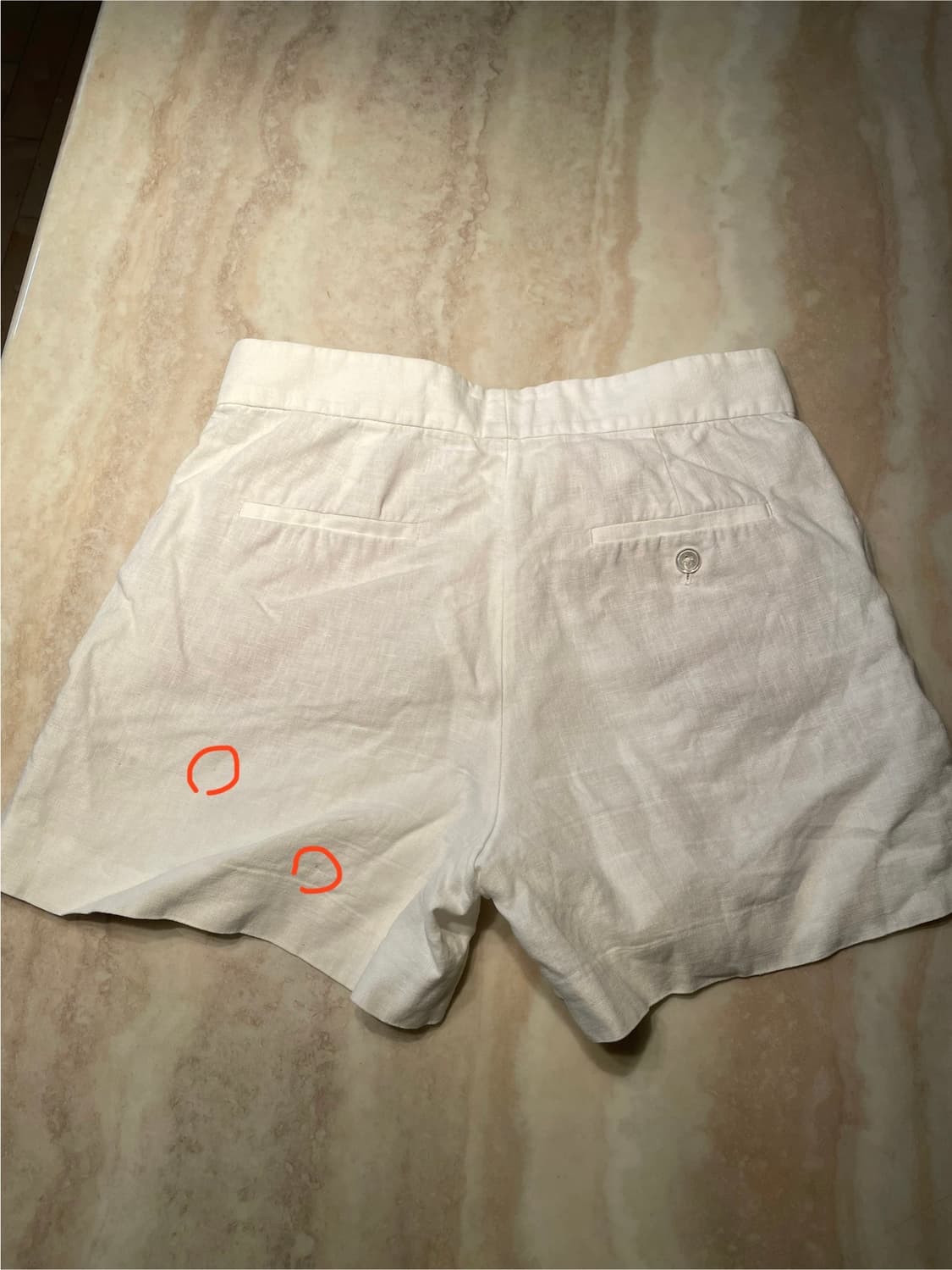 폴로랄프로렌 린넨 반바지 화이트 상품이미지6