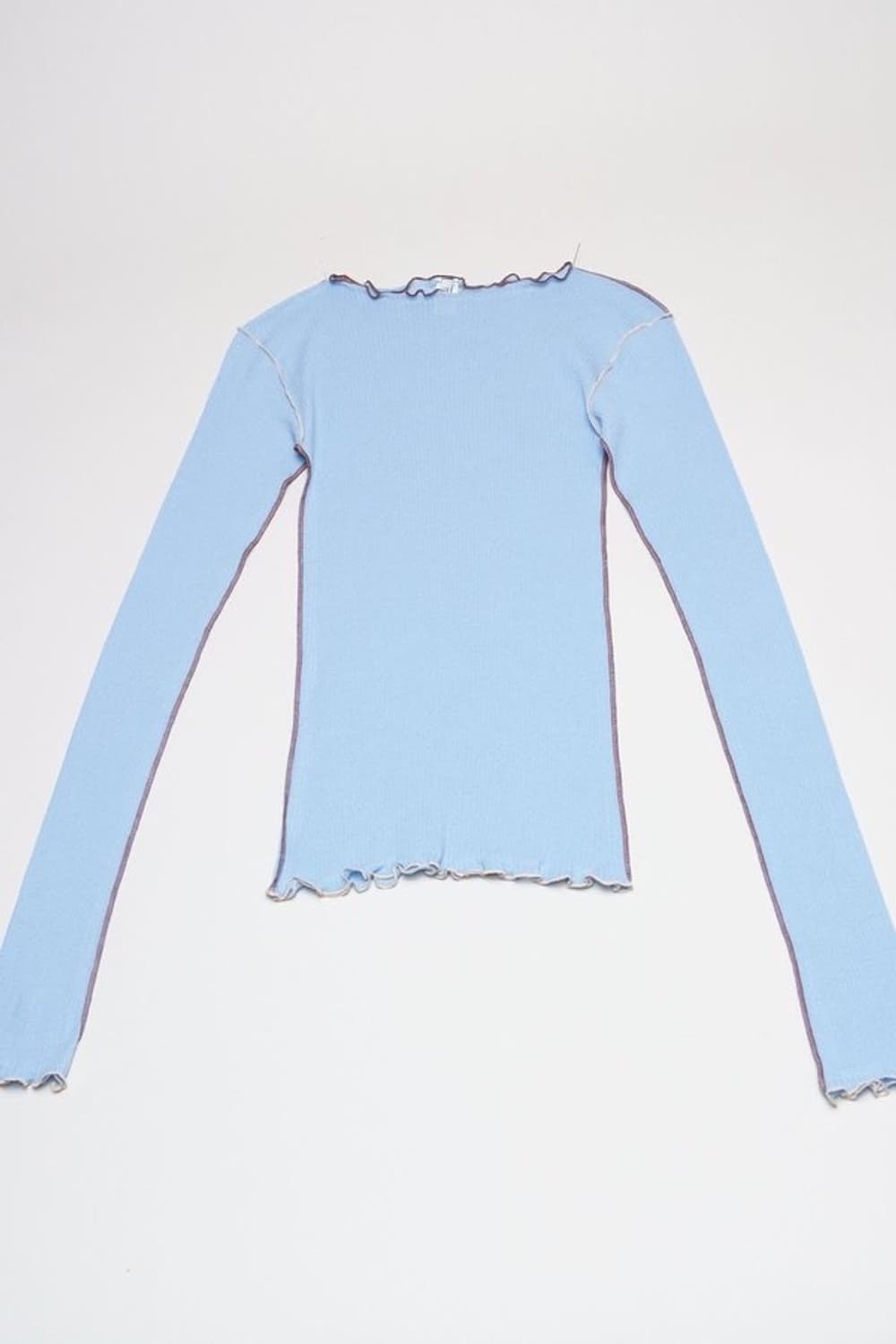 베이스레인지 vein longsleeve kev blue M 상품이미지1