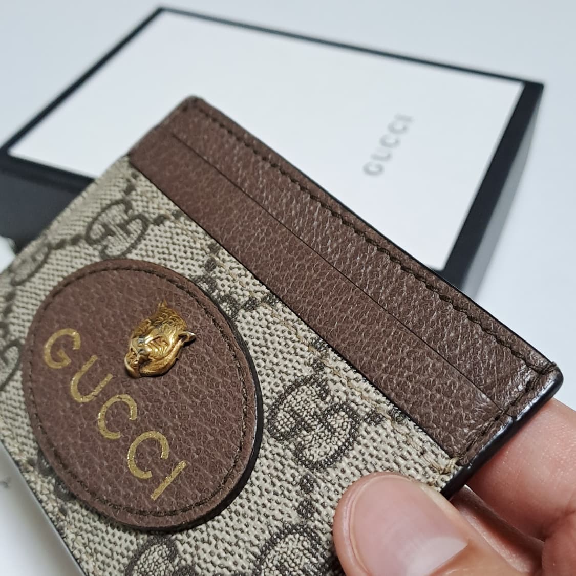 [100%/정품] 구찌 네오 슈프림 카드지갑 풀박스,구찌지갑,구찌카드지갑 상품이미지4