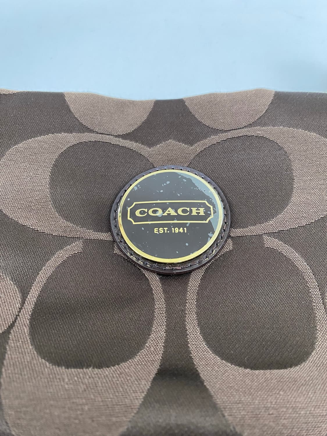코치 Coach 브라운 시그니처 크로스백 <124> 상품이미지9