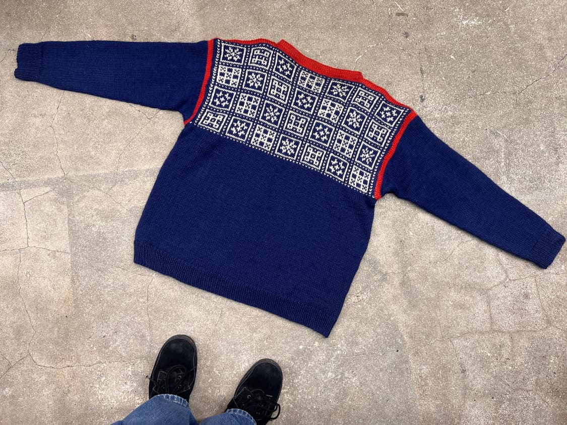 70’s Dale of Norway 노르딕 해비울 크루넥 스웨터 상품이미지4