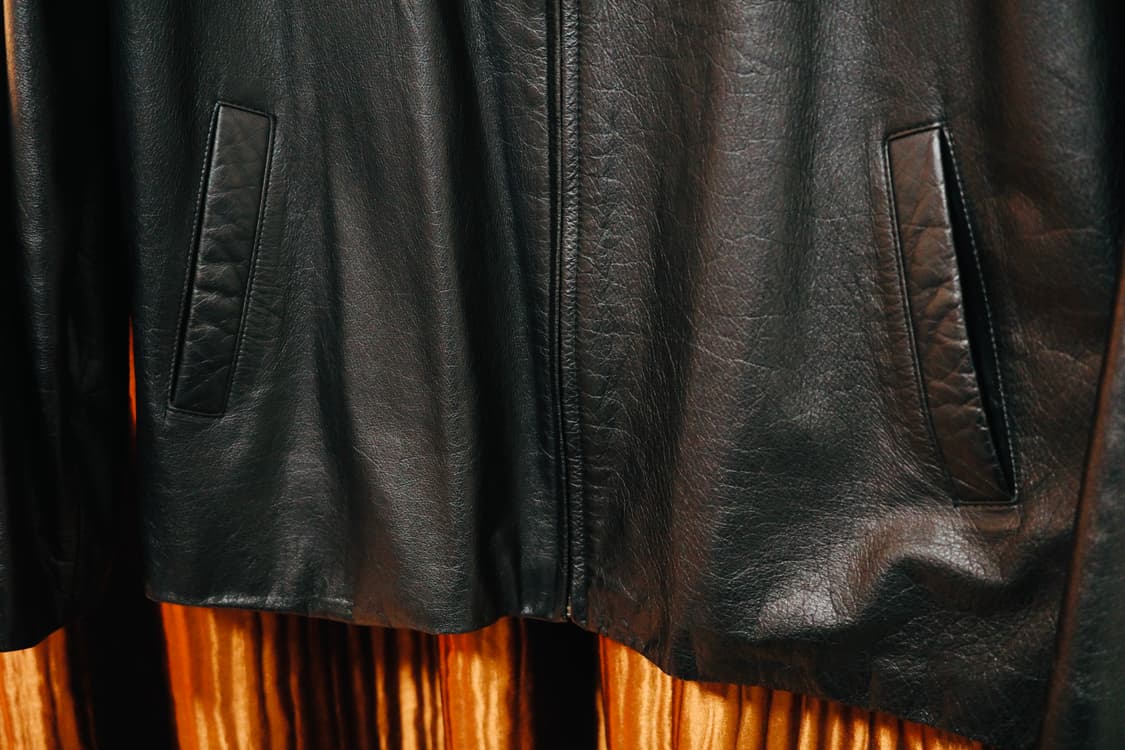 엑스트라 싱글 레더(리얼가죽)자켓 사이즈 XL 상품이미지3