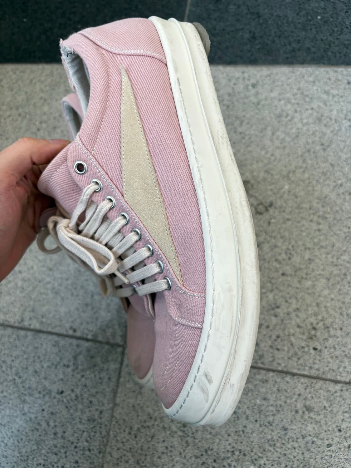 릭오웬스 릭반스 핑크 (43) 상품이미지4