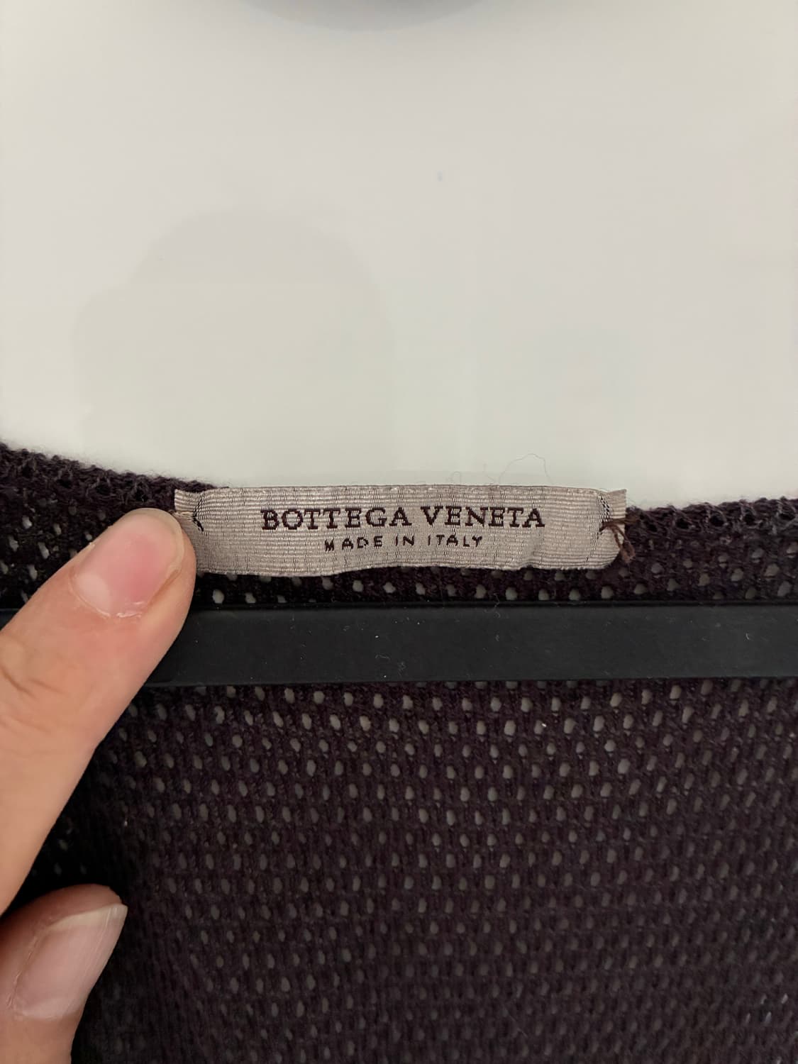 [Bottega Veneta] 보테가 베네타 퍼플 메시 탑 / IT38 상품이미지3