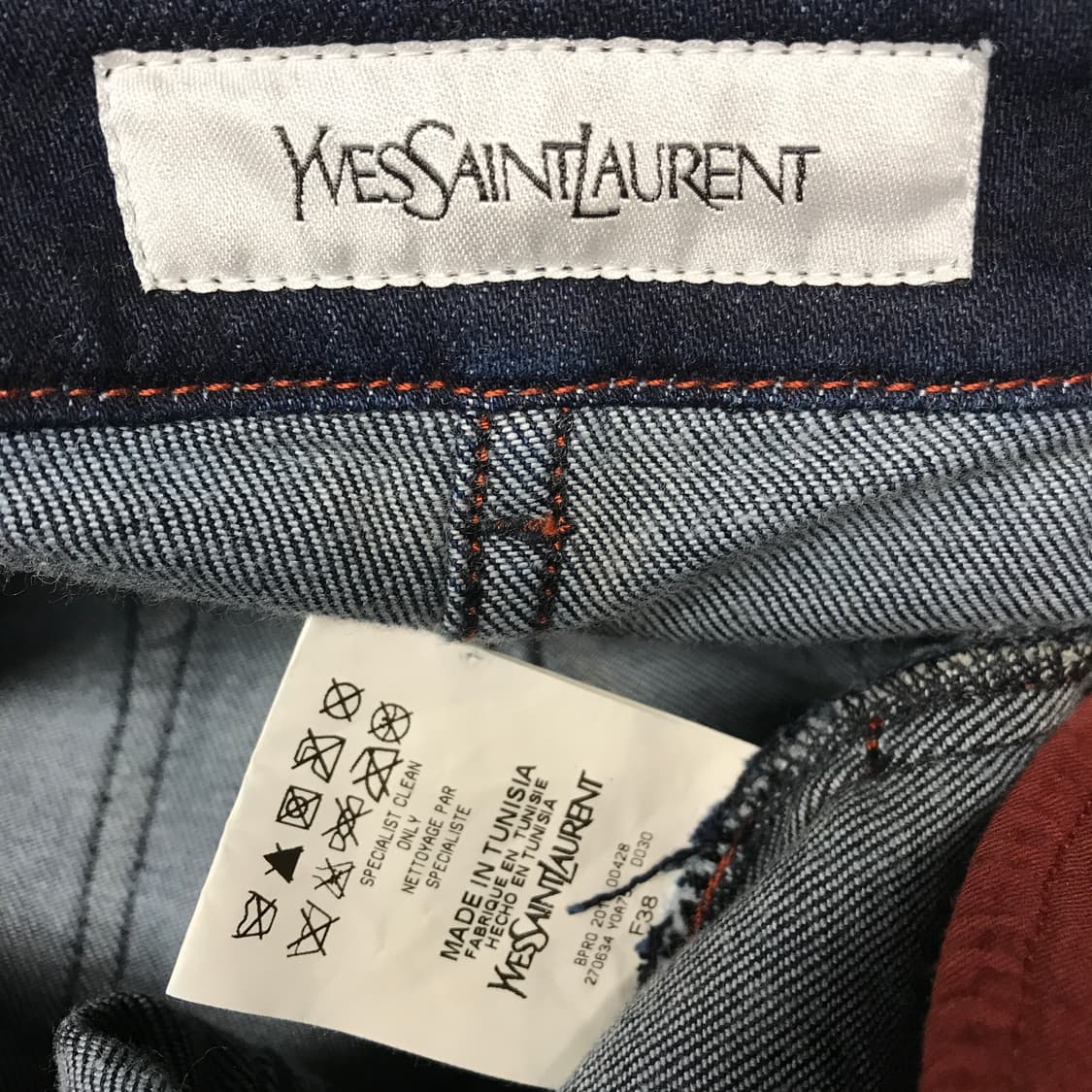 YSL 입생로랑 데님 팬츠 38(W) 상품이미지6