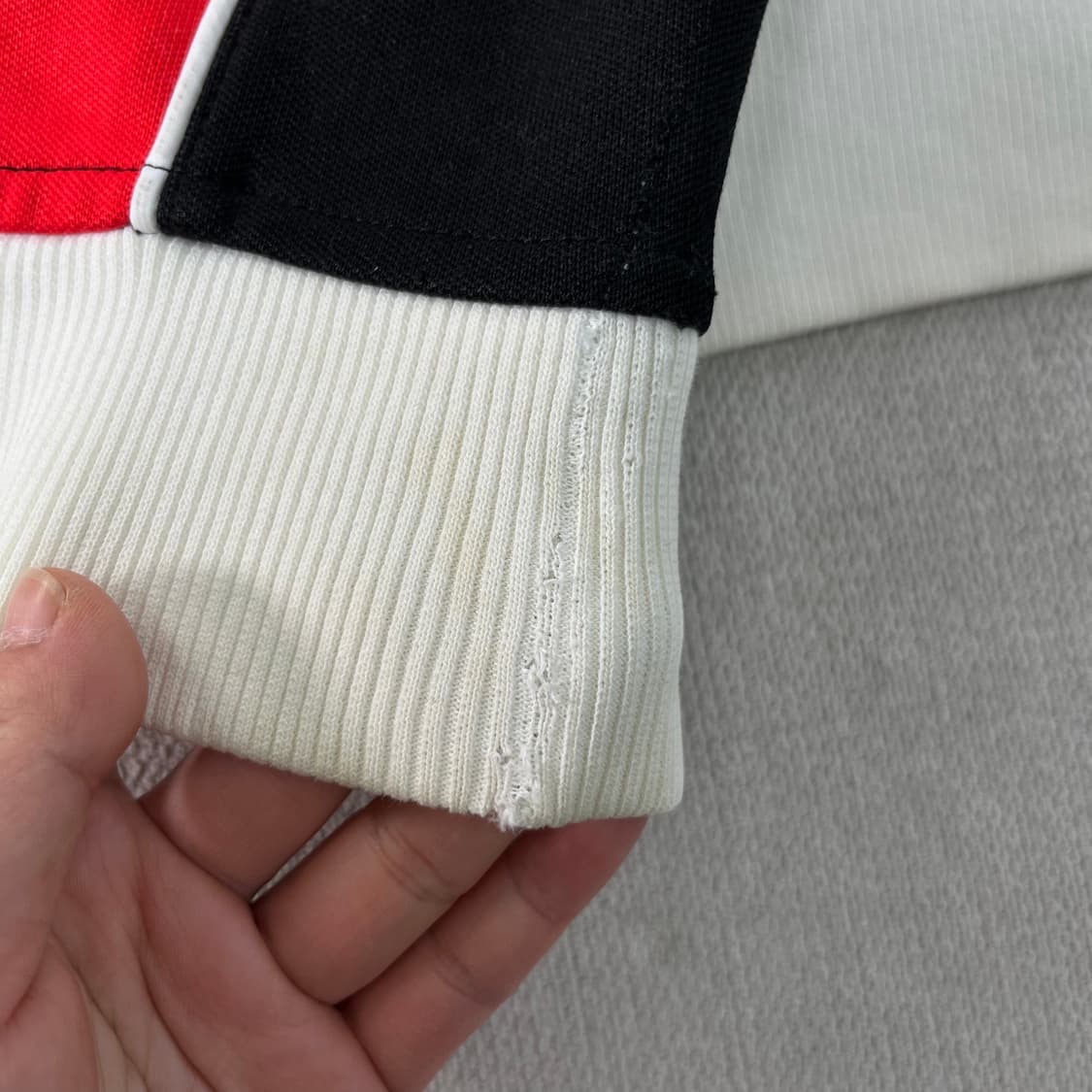 100 나이키 맨유 올드스쿨 트랙탑 져지  상품이미지6