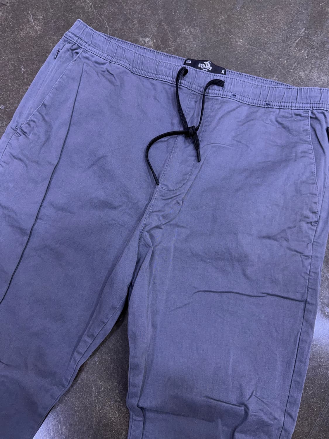 홀리스터 조거팬츠 코튼 나일론 혼방 그레이 XL 상품이미지3