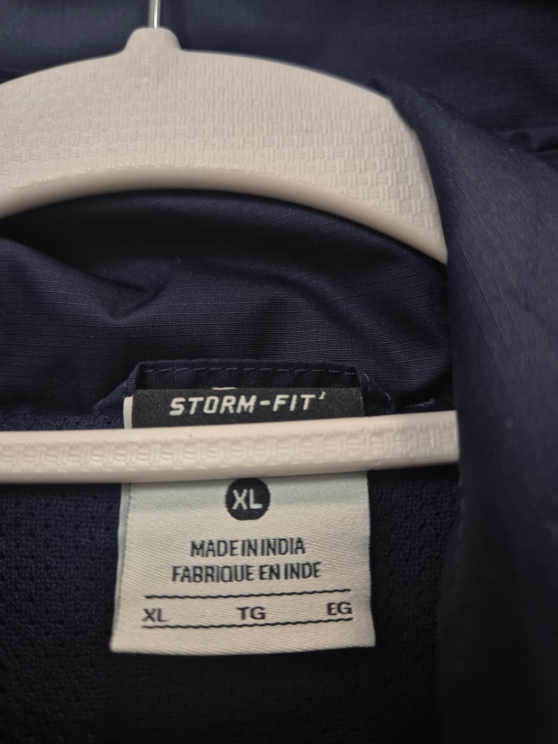 나이키 아스날 바람막이 점퍼 네이비 / 105(정품) 상품이미지6