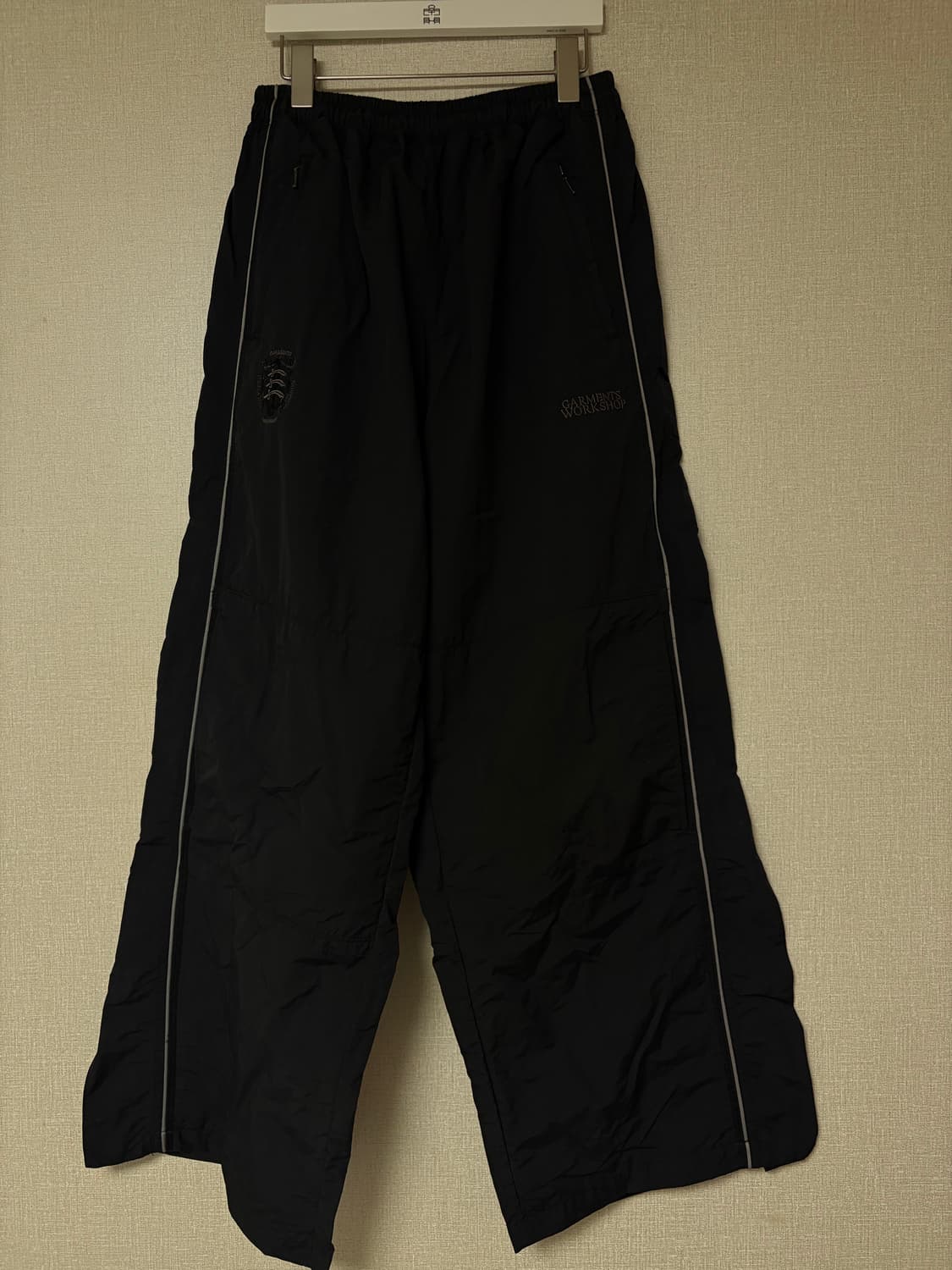 폴리테루X노매뉴얼 트랙팬츠 Sports블랙 3사이즈! 상품이미지2