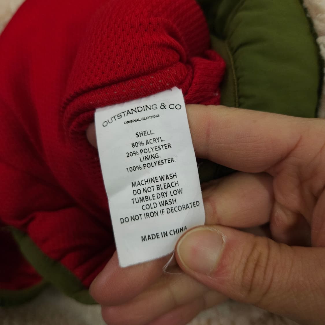 아웃스탠딩 보아 자켓 플리스 L 상품이미지7