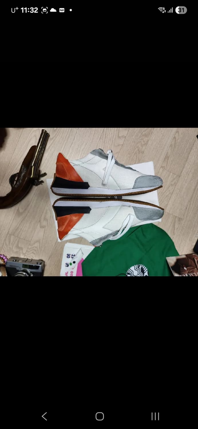 (새상품)DIADORA HERITAGE 더티 오렌지 275 상품이미지9