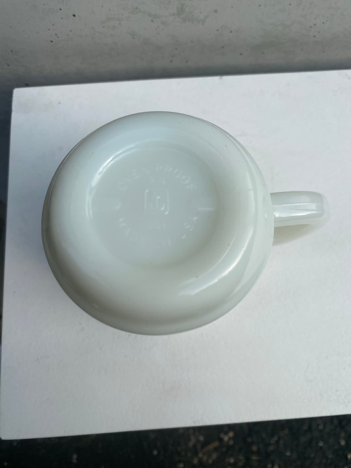 Fire king 1955 Mickey Mouse 머그컵 유리컵 밀크글 상품이미지4