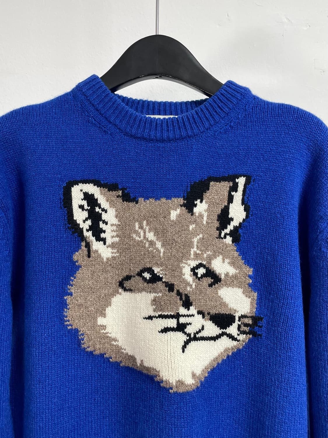 메종키츠네 우먼 빅폭스 빅로고 울 니트  (on.323)   상품이미지2