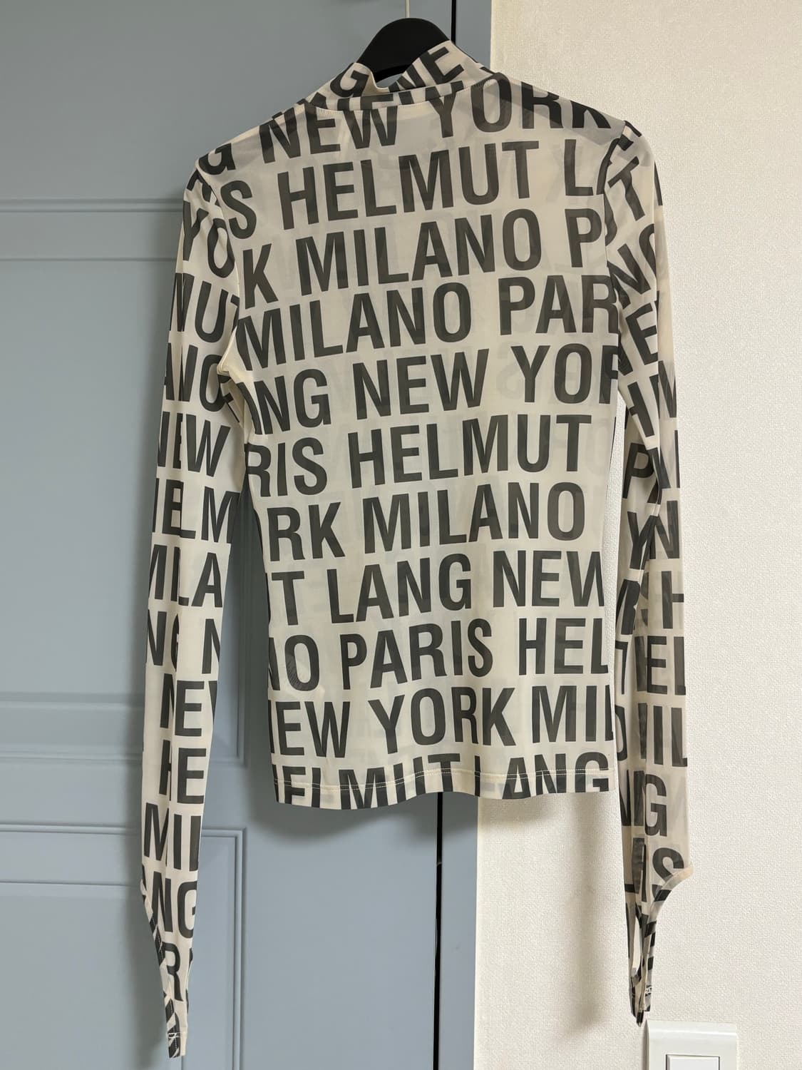 Helmut lang 헬무트랭 시스루탑  상품이미지4