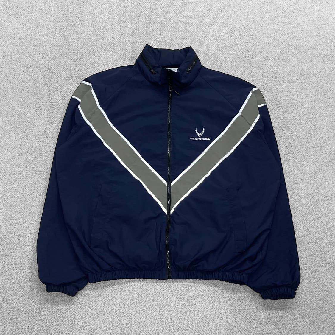 IPFU 미군 아미 공군 바람막이 자켓 네이비 상품이미지1