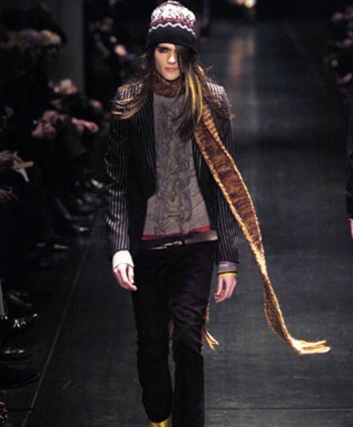 디올옴므 AW05 런웨이 컷아웃 블레이저 자켓 상품이미지1