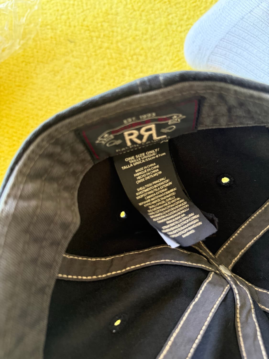 RRL 렌치로고 볼캡 상품이미지3