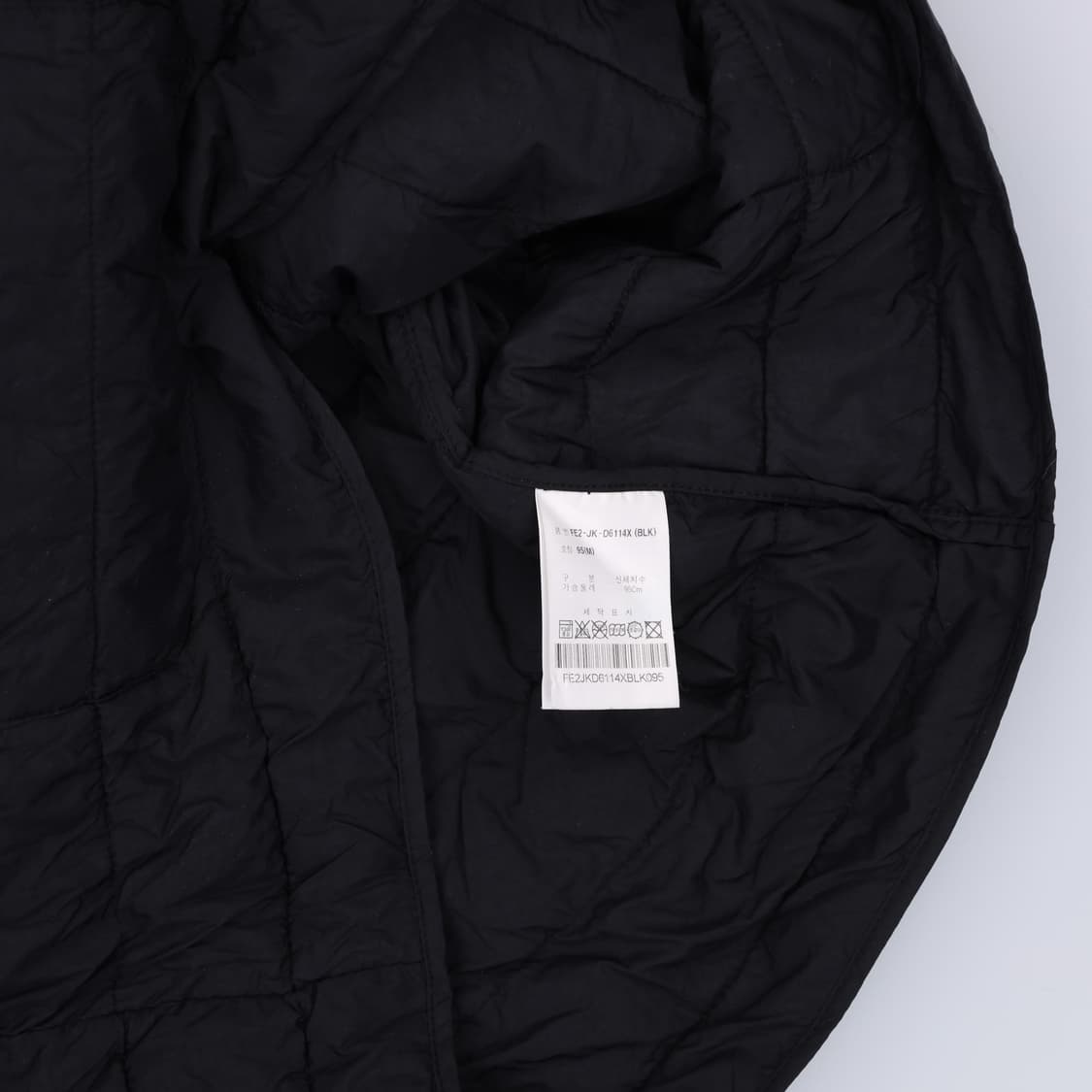 95 휠라 블랙 경량패딩 0415H1 상품이미지4