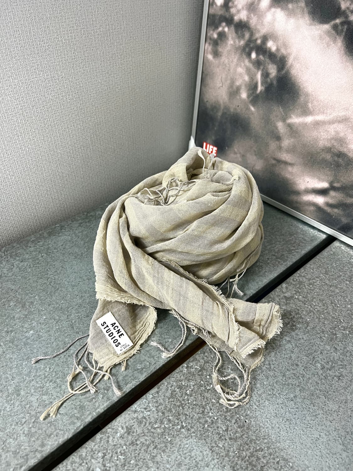 ACNE STUDIOS-STRIPE SCARF 상품이미지1