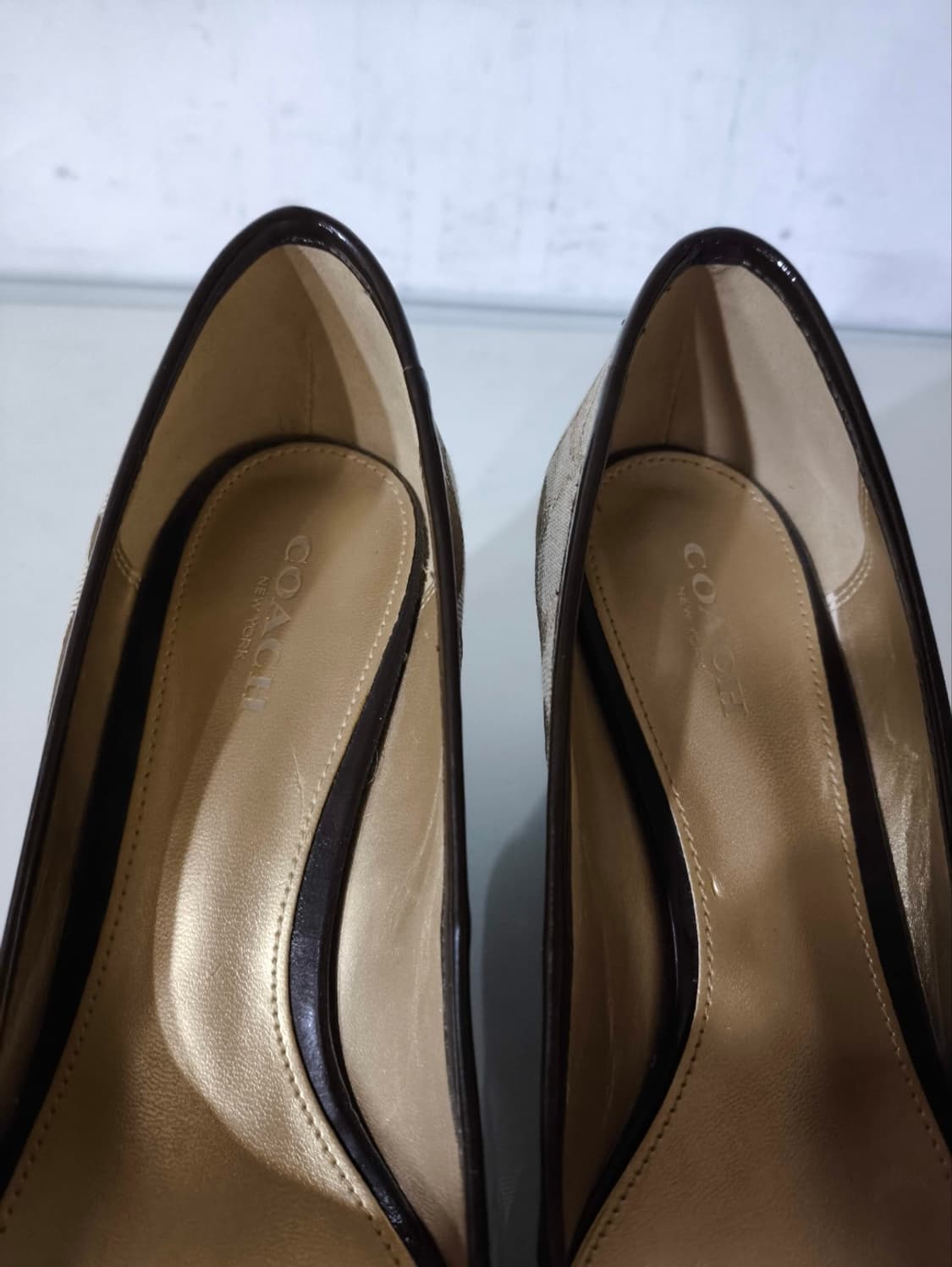 230mm 코치 웨지힐 구두 상품이미지6