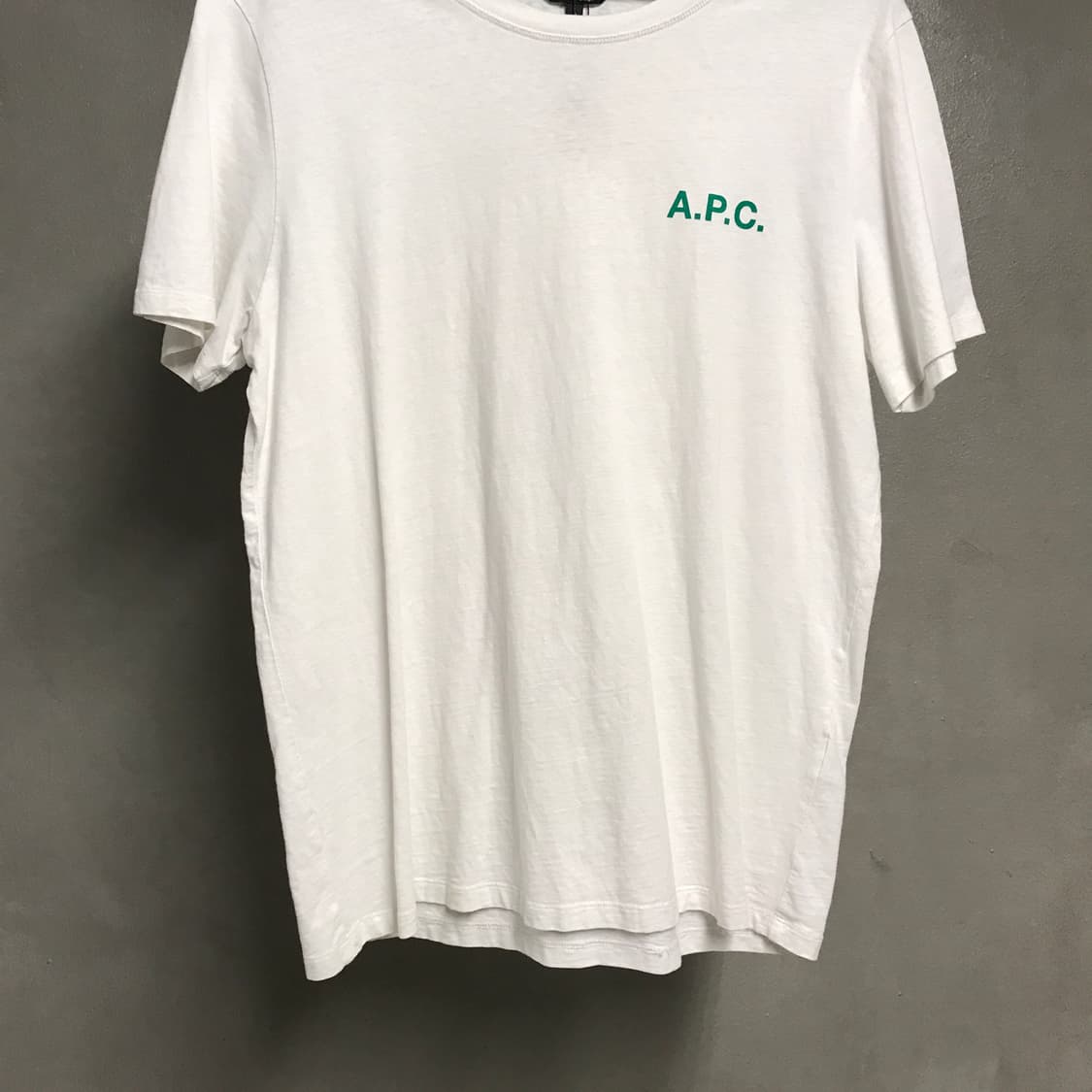 APC 아페쎄 반팔 티셔츠 화이트 L 상품이미지3