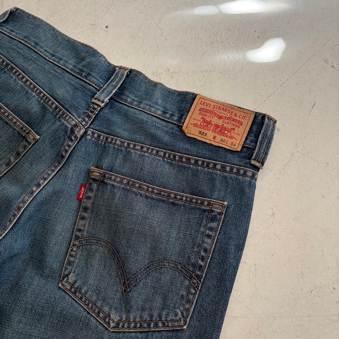00s 리바이스 521 빈티지 데님팬츠 34x32 상품이미지8