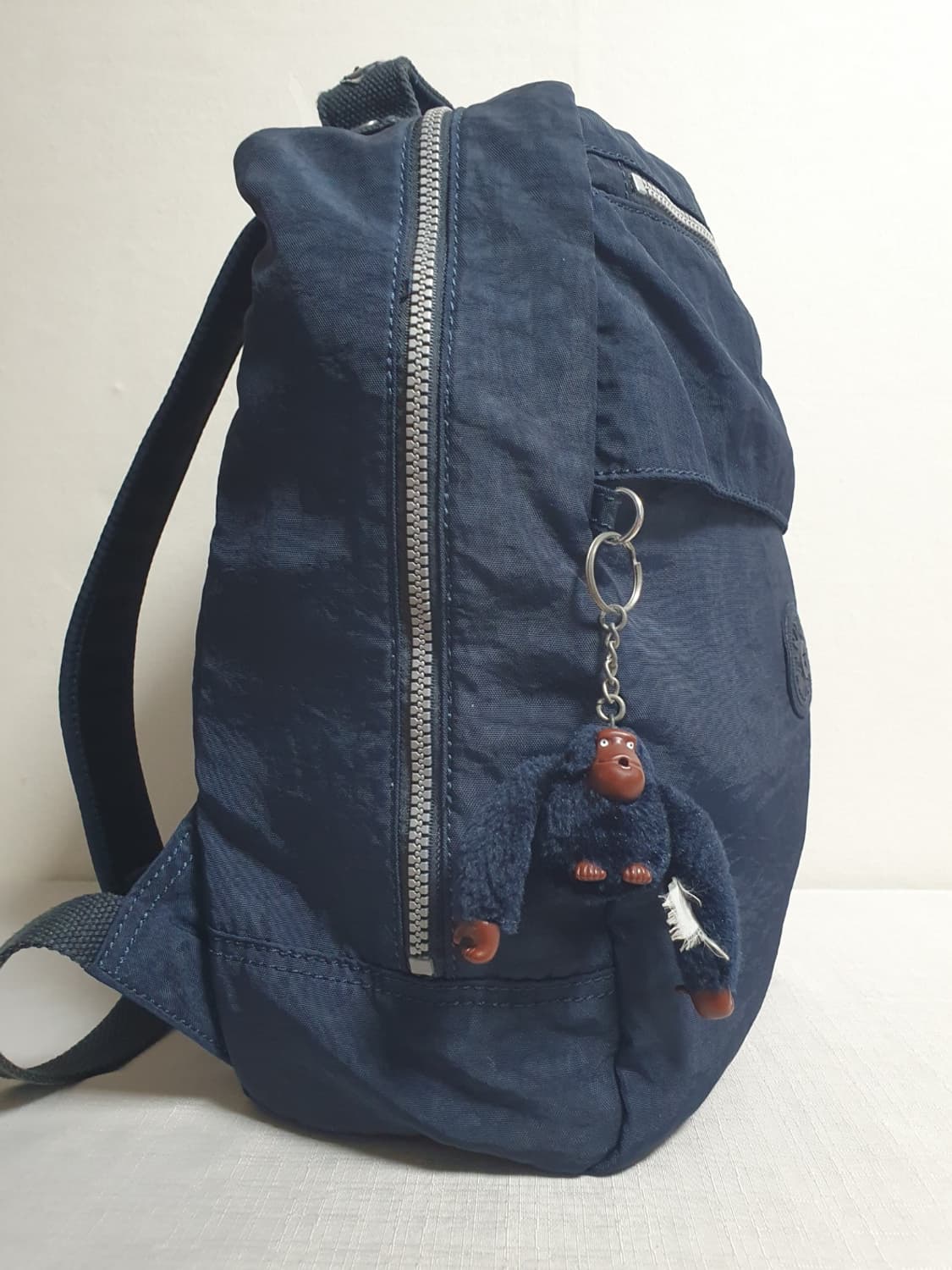 키플링 미니 캐주얼 백팩 네이비 몽키키링 상품이미지4