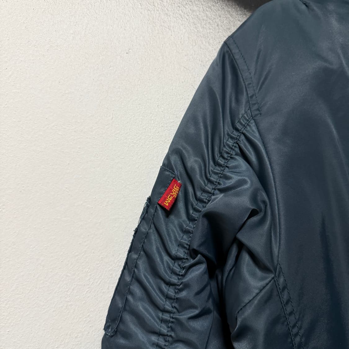 Captain Wevic USA 퀼티드 Ma-1 플라이트 봄버 자켓 상품이미지5