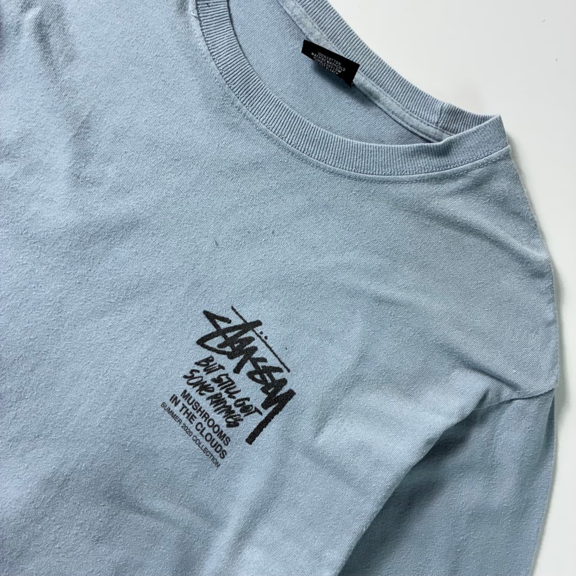 Stussy  스투시 인더 클라우드 라이트블루 롱슬리브 티셔츠  상품이미지5