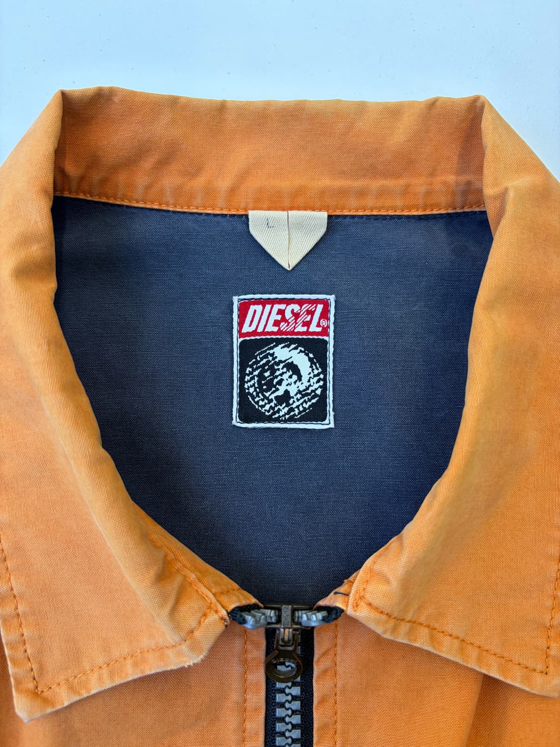 디젤 90s 바디핀스 워크 집 하프 셔츠 상품이미지4