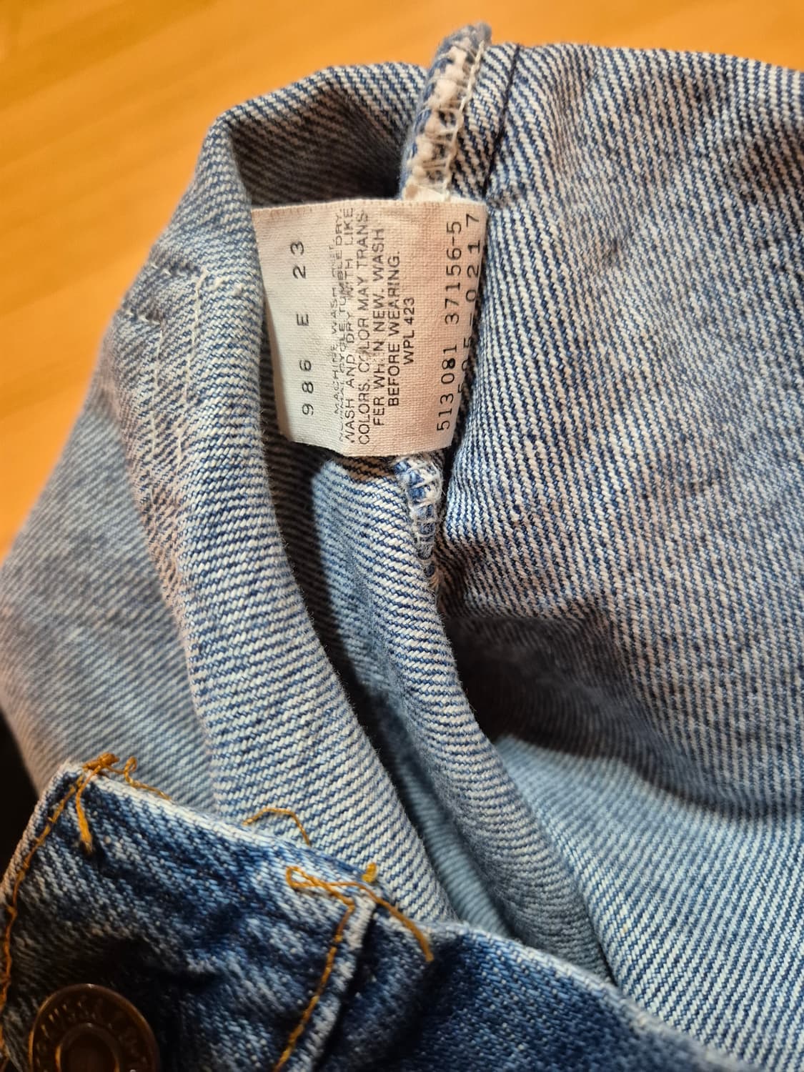 90s 미국 리바이스 R탭 레드 505 데님 팬츠 상품이미지6