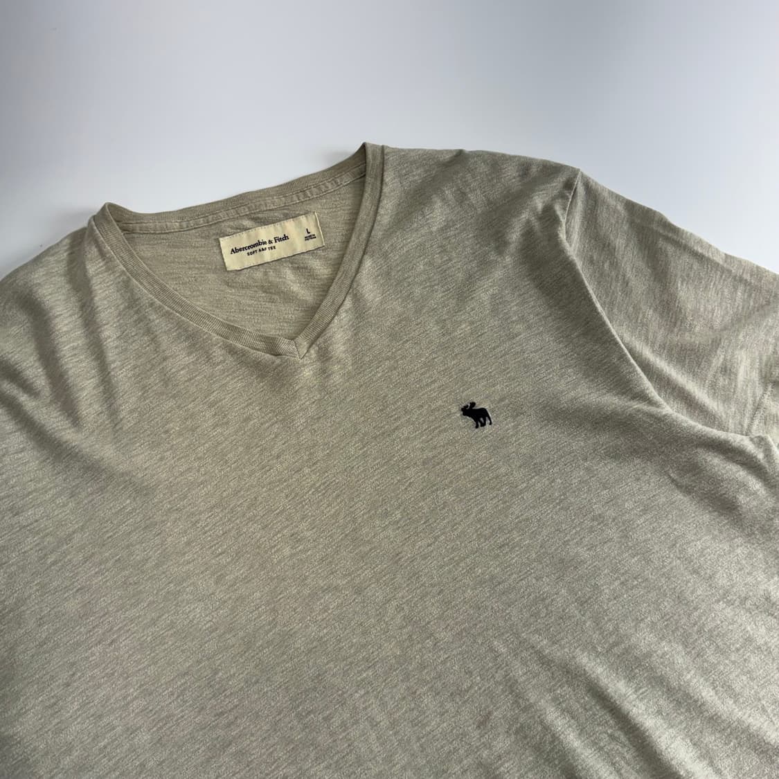 Abercrombie 아베크롬비 브이넥 멜란지 반팔  상품이미지4