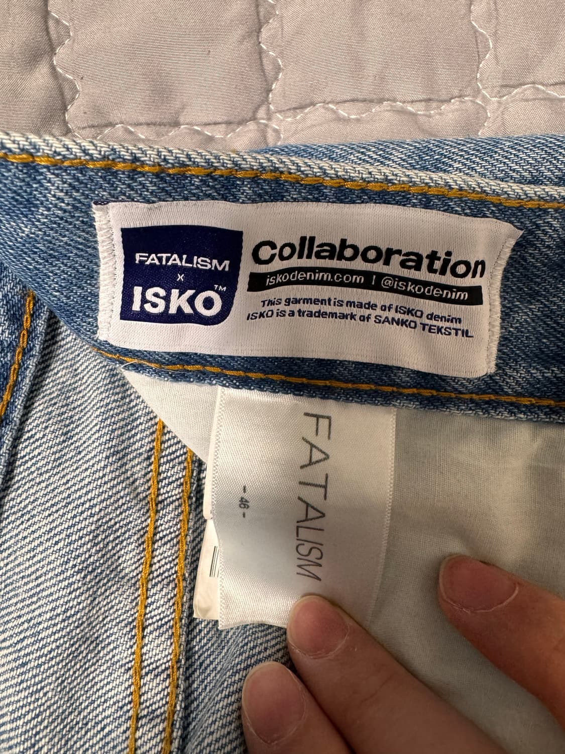 페이탈리즘 ISKO Antalya 크롭 데님 46 상품이미지3