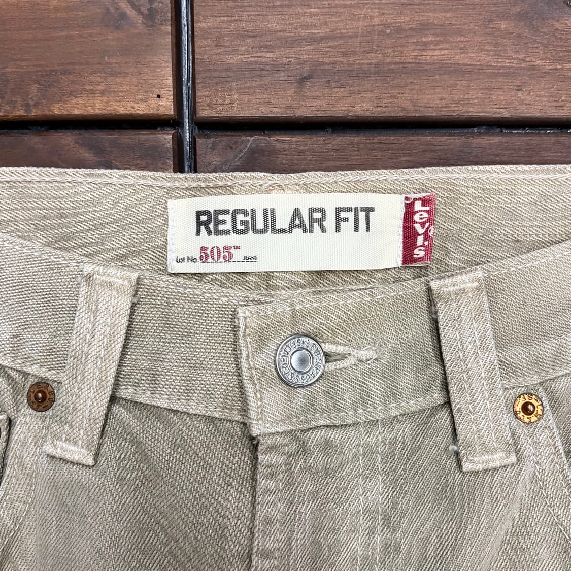 (32) 리바이스 505 레귤러 핏 데님 팬츠 상품이미지5