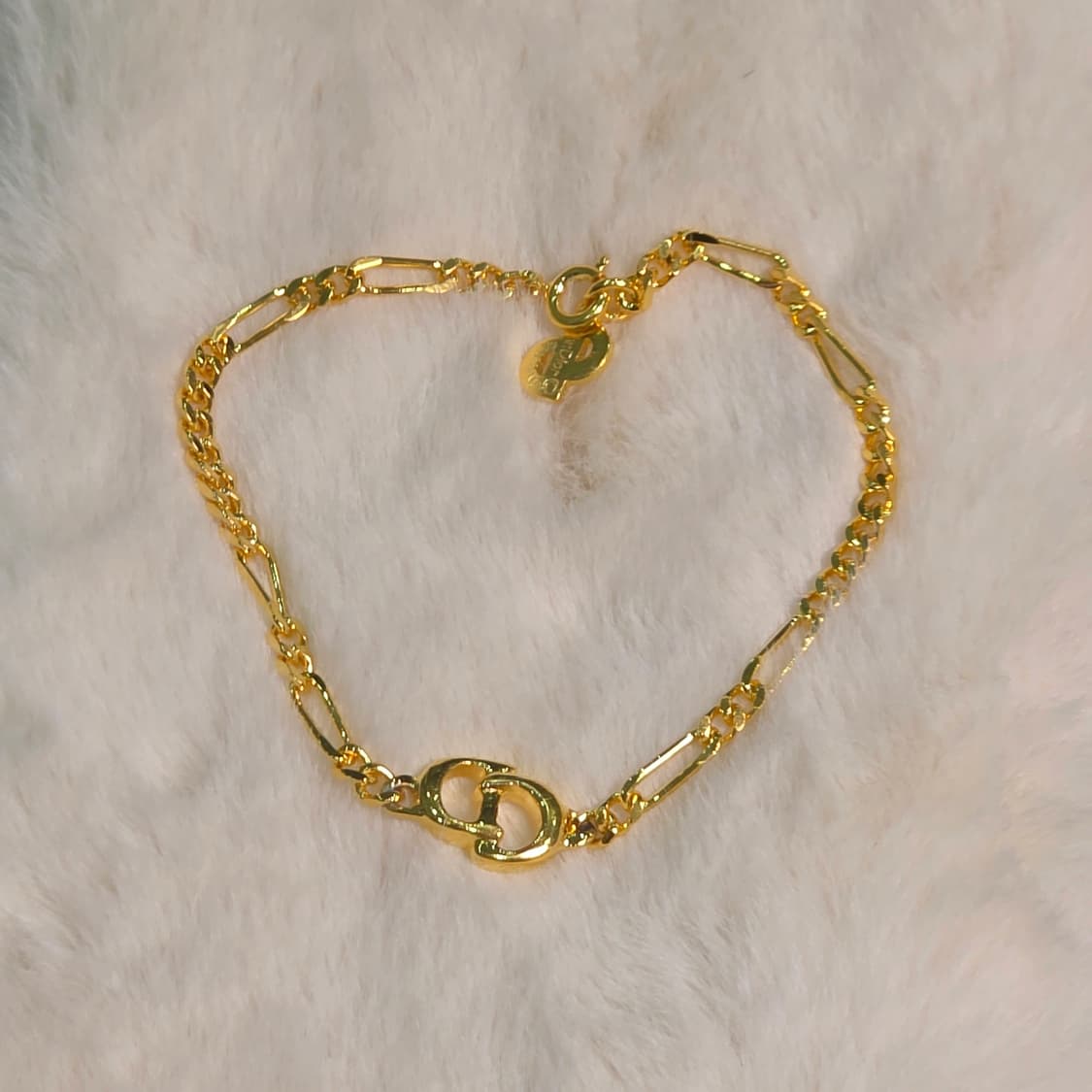 DIOR 디올 CD 로고 체인 링크 팔찌 상품이미지1