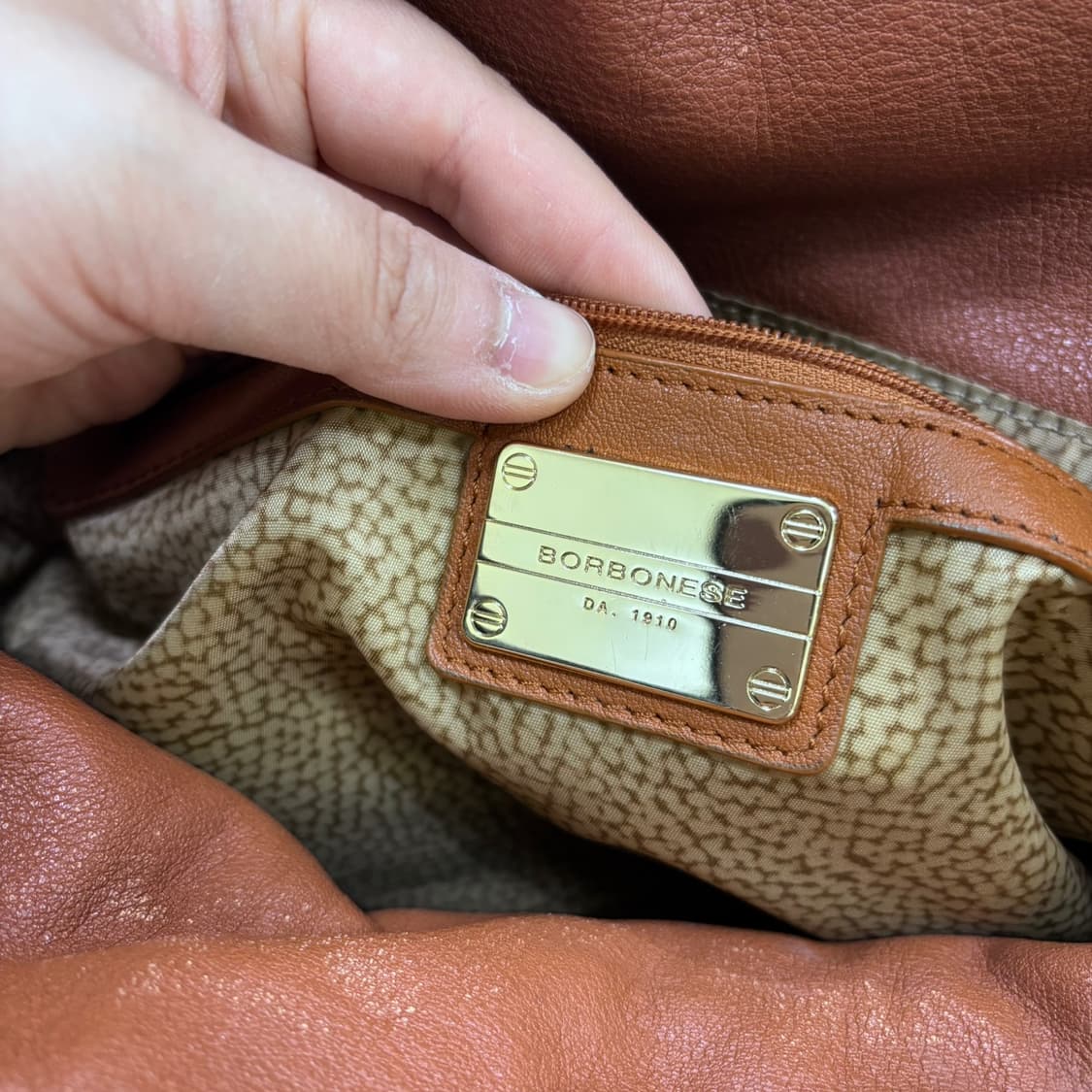 F 보르보네제 여성 가죽 핸드백 0415E 상품이미지4