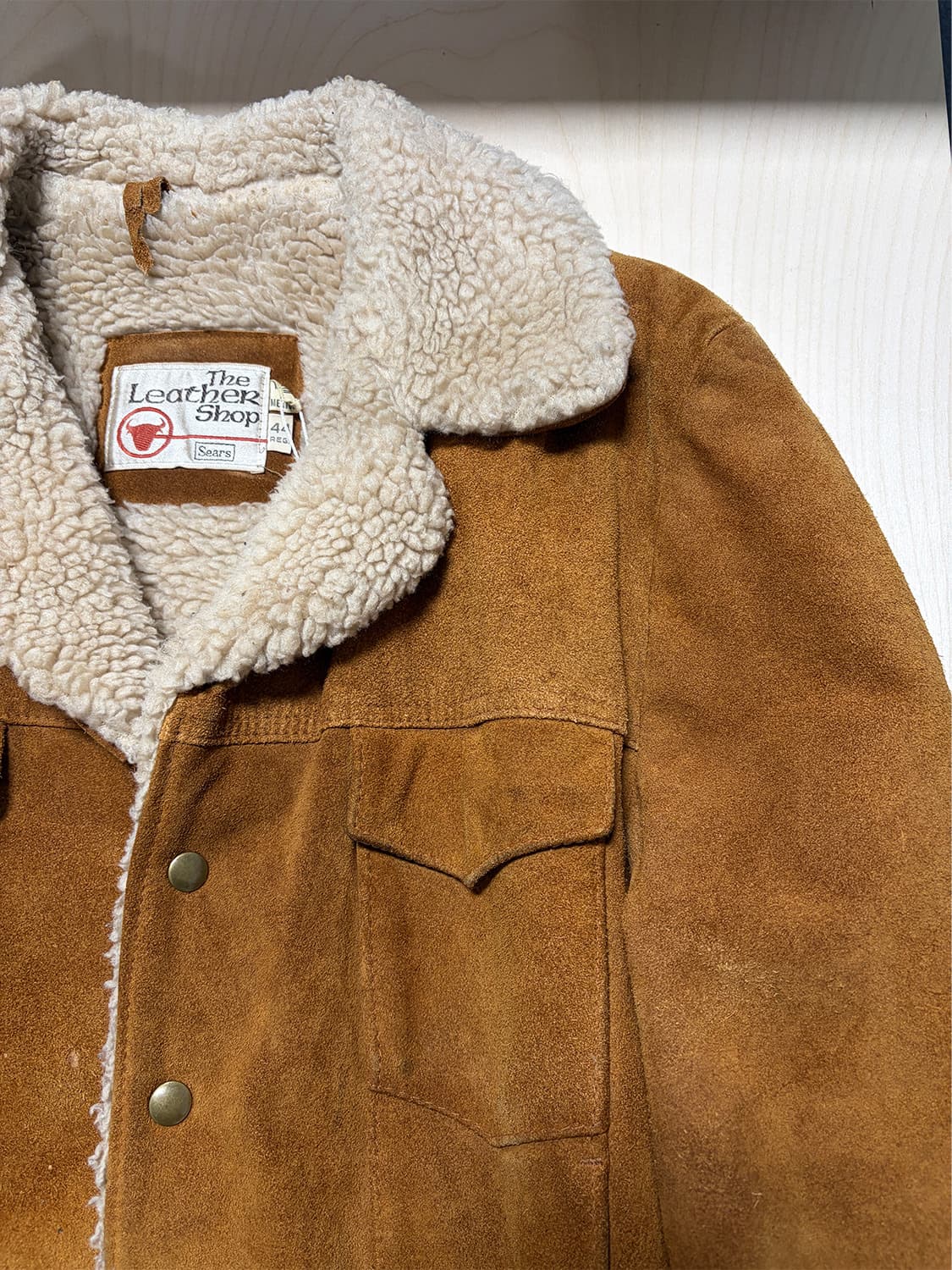 70s  Sears 시어링 스웨이드 자켓 상품이미지5