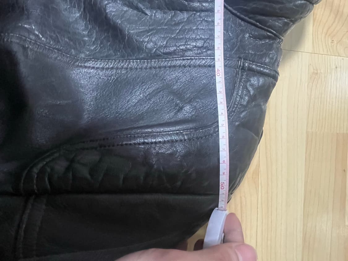 빈티지 카우레더 자켓 상품이미지8