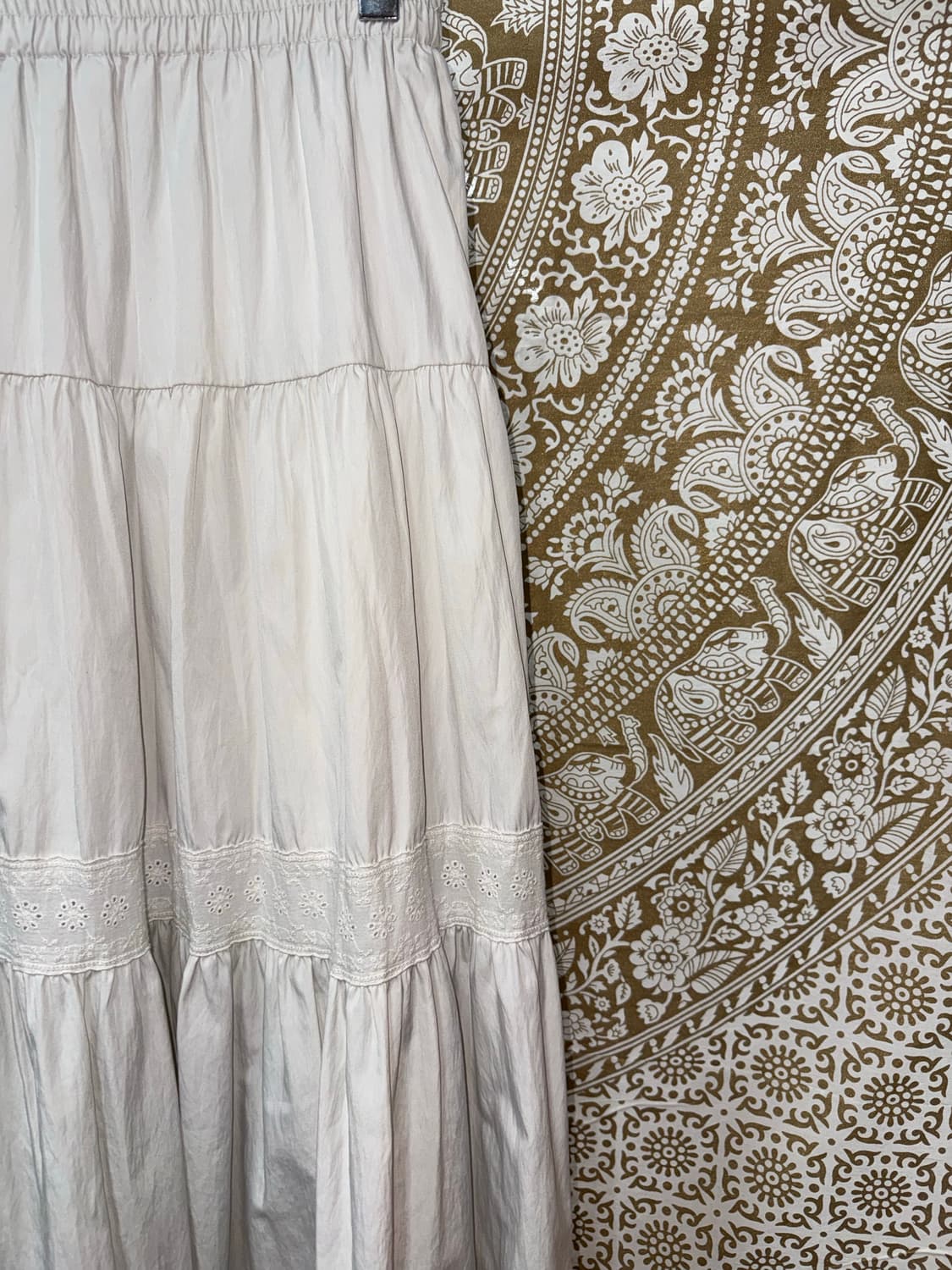 빈티지 여성 밴딩 레이스 캉캉 스커트  상품이미지4