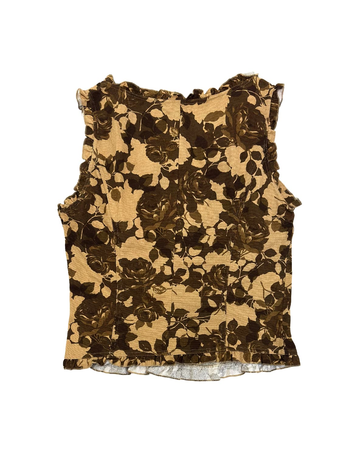 Pink House Floral Bustier Top/ L 상품이미지2