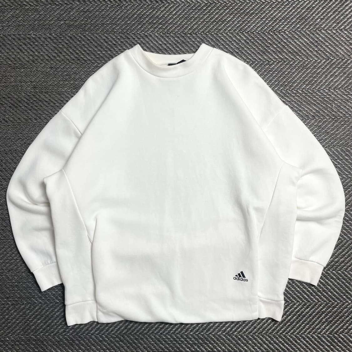 아디다스 stripes 빅로고 박시핏 스웻 셔츠y 5405 상품이미지4