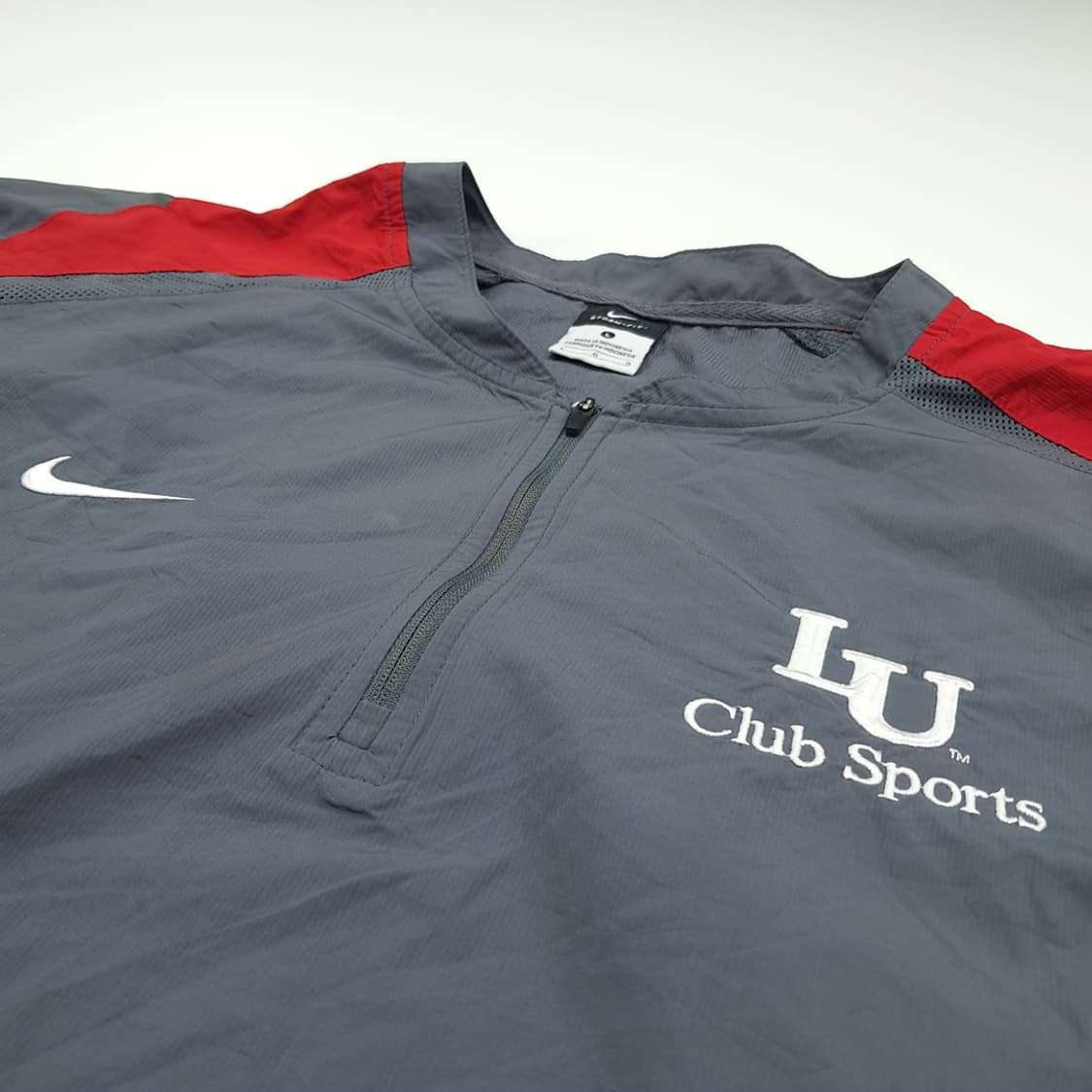 CN797 L 나이키 그레이 원드브레이커 바람막이 자켓 점퍼 상품이미지5