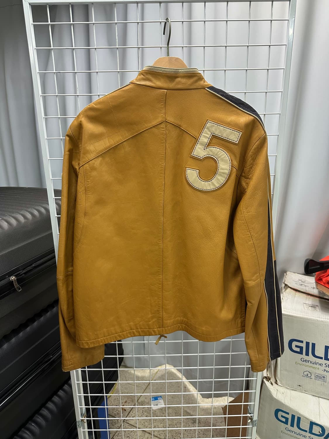 라이더 싱글 레더자켓 상품이미지1