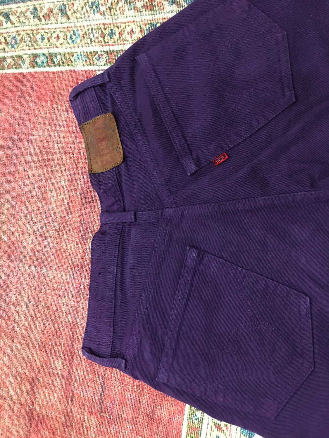 일본빈티지 에드윈503 퍼플데님 상품이미지3