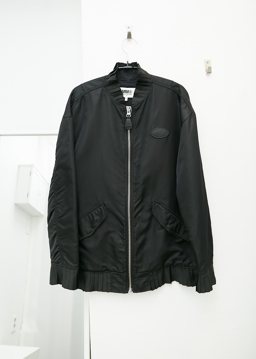 MM6 Pleats Trim Bomber Jacket 상품이미지1