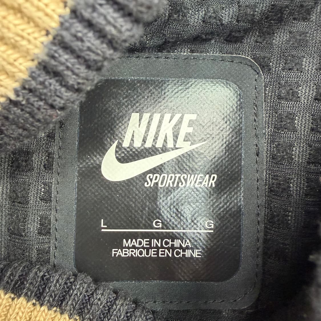 나이키 NSW 디스트로이어 레더 울 바시티 자켓 L 상품이미지7