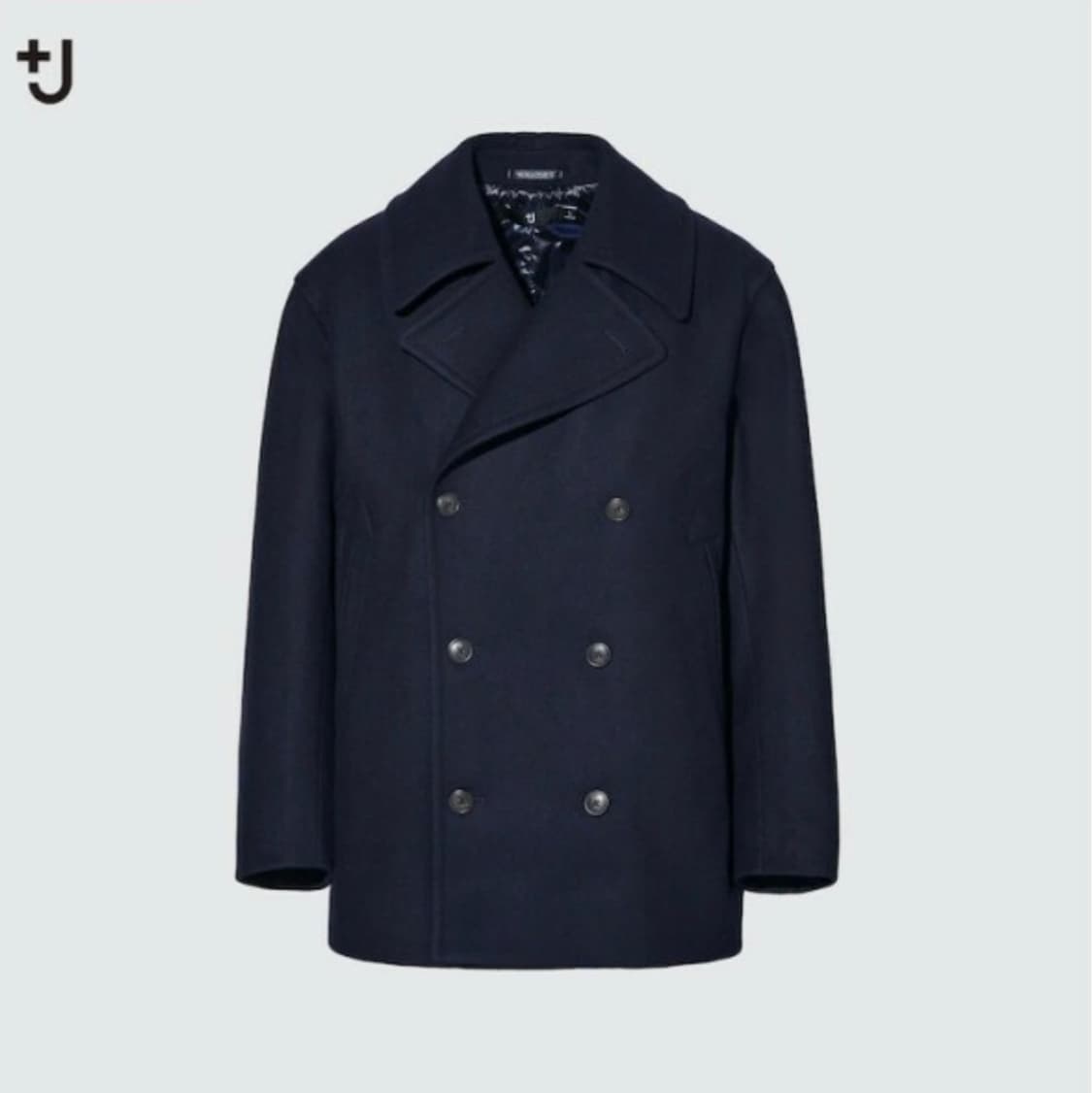 유니클로 질센더 피코트 네이비 S 상태 신품급 상품이미지1