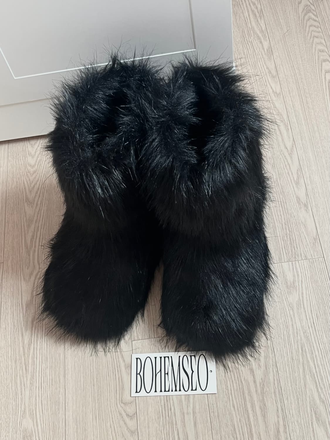 에이블리 로우슬로우 바야바 에코퍼 털부츠 상품이미지2